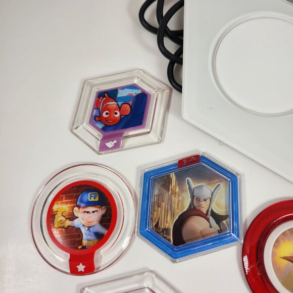 Disney Infinity Disk Lot of 23 and Portal Base for Xbox 360 - Picture 3 of 15